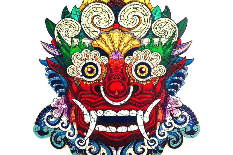 Fa kirakós játék-ANCIENT MASK 66dc4e1c11b45
