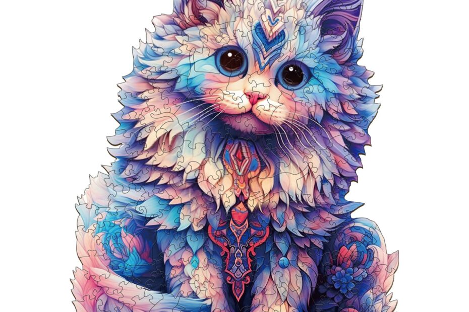 Fa kirakós játék – Aranyos Ragdoll Cat 66dd983bb5095